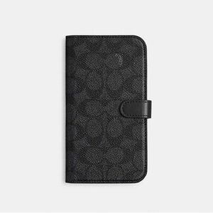 NIB COACH NEW YORK Folio Wallet Detachable Case Apple iPhone 15/14/13